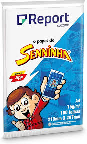 PAPEL SULFITE A-4 75G C/100F  SENINHA  7891191001098