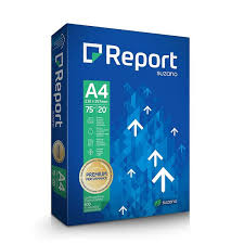 PAPEL SULFITE A-4 75G C/500F  REPORT  7891191003733