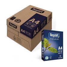 PAPEL SULFITE A-4 75G REPORT  CX C/2500F  7891191004822