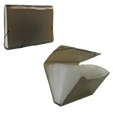 PASTA SANFONA A-4 PP C/31 DIVISOES FUME  7897237361393