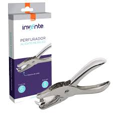 PERFURADOR PAPEL 1 FURO PEQ P/06 FOLHAS BRW  7898613213039