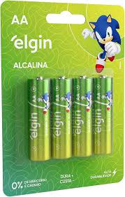 PILHA ALCALINA AA ELGIN C/4  7897013534195