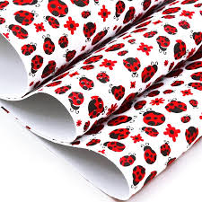 PLASTICO ADESIVO ESTAMPADO JOANINHA 43CMX10M