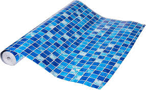 PLASTICO ADESIVO ESTAMPADO PASTILHA 45X10M