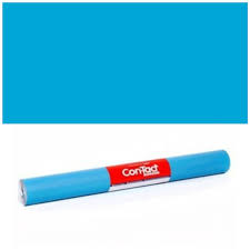 PLASTICO ADESIVO FOSCO LISO AZUL 45X10M  7898078750575