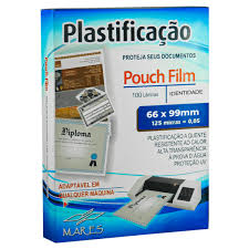 PLASTICO PARA PLASTIFICADORA T.ELEITOR 066X099  125MICRAS C/100