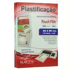PLASTICO PARA PLASTIFICADORA T.ELEITOR 066X099  175MICRAS C/100