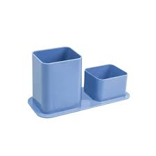 PORTA LAPIS C/2 AZUL/ROSA  WALEU