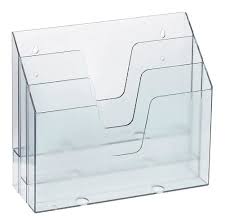 PORTA ORGANIZADOR TRIPLO VERTICAL REF.864 CRISTAL ACRIMET