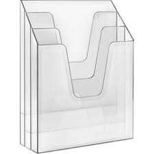 PORTA ORGANIZADOR TRIPLO VERTICAL REF.864 CRISTAL ACRIMET