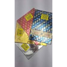 SACO PRESENTE METALIZADO 15X21 C/50  0000000000906