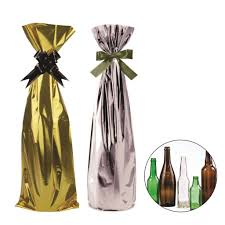 SACO PRESENTE METALIZADO P/GARRAFA 15X45 C/50  7898202333049