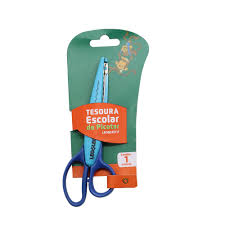 TESOURA ESCOLAR PICOTAR LEO E LEO  7897256245865