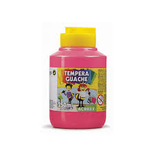 TINTA GUACHE 250 ML ROSA  ACRILEX  7891153020228