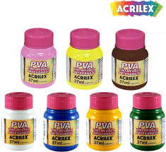 TINTA P.V.A P/ARTESANATO  37 ML  ACRILEX