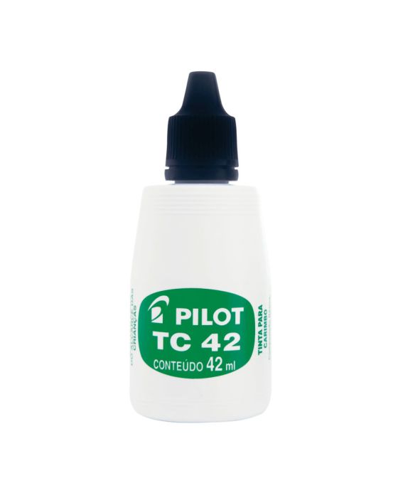 TINTA P/CARIMBO 42 ML PRETA PILOT 7897424081752