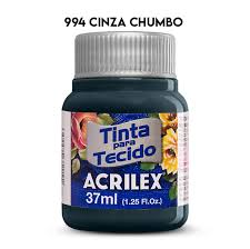 TINTA TECIDO ACRILEX 994 37ML  C/12