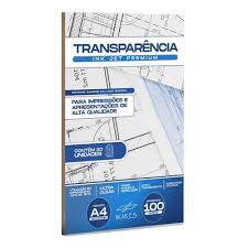 TRANSPARENCIA P/RETROPROJETOR USO MANUAL C/100  MARES
