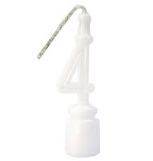 VELA MAGICA BRANCA N. 4 BIANCO C/10  7897284201147