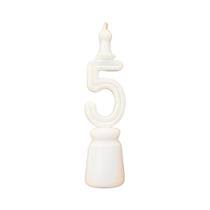 VELA MAGICA BRANCA N. 5 BIANCO C/10  7897284201154