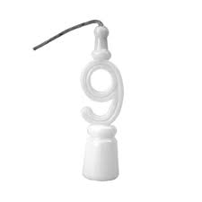VELA MAGICA BRANCA N. 9 BIANCO C/10  7897284201192