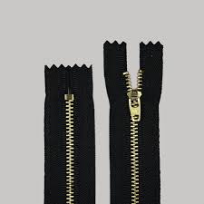 ZIPER METAL IMPORTADO 15 CM PRETO C/10  0000000015105