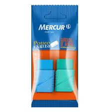 BORRACHA MERCUR TR COLOR BLISTER C/02