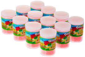 GLITER TUBO LARANJA C/12 7898286940256