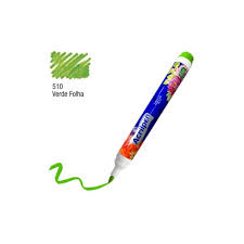 CANETA P/TECIDO ACRILEX VERDE FOLHA 7891153044354