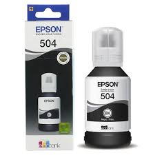 TINTA PARA IMPRESSORA ORIGINAL PRETO EPSON 504 127ML 010343988491