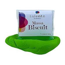 MASSA BISCUIT 90G VERDE FOLHA 7908423122497