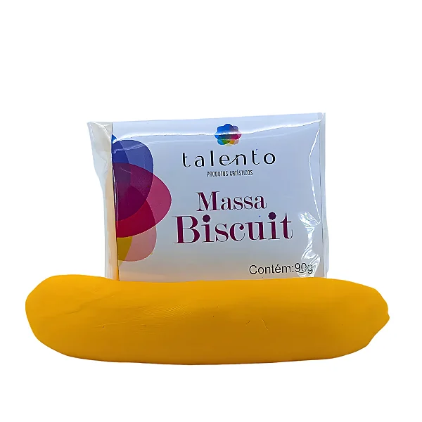 MASSA BISCUIT 90G AMARELO ESCURO 7908423122572