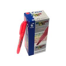 CANETA MARCA TEXTO PILOT VERMELHA 7897424082162