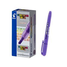 CANETA MARCA TEXTO PILOT VIOLETA 7897424082179