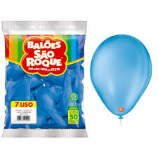 BEXIGA SÃO ROQUE N.7 AZUL TURQUESA 7896243104352