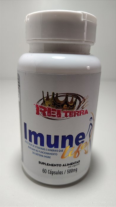 Imune Life - 60 Cápsulas / 500mg - Rei Terra