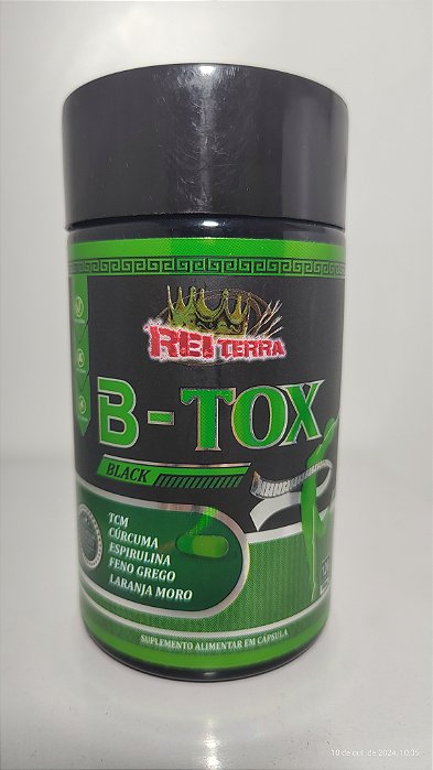 B-Tox Premium - 120 Cápsulas / 500mg - Rei Terra