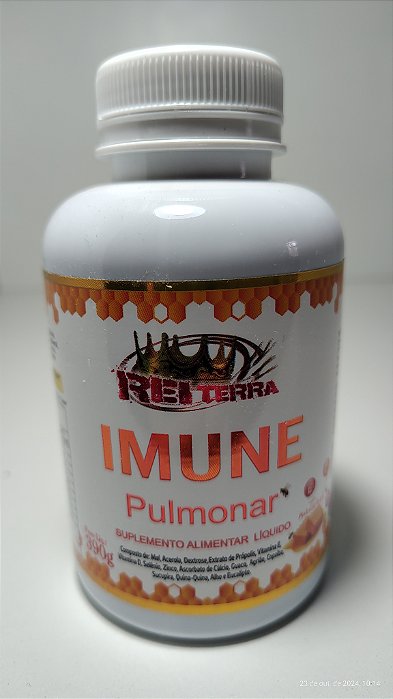 Xarope Imune Pulmonar - 390g -  Rei Terra