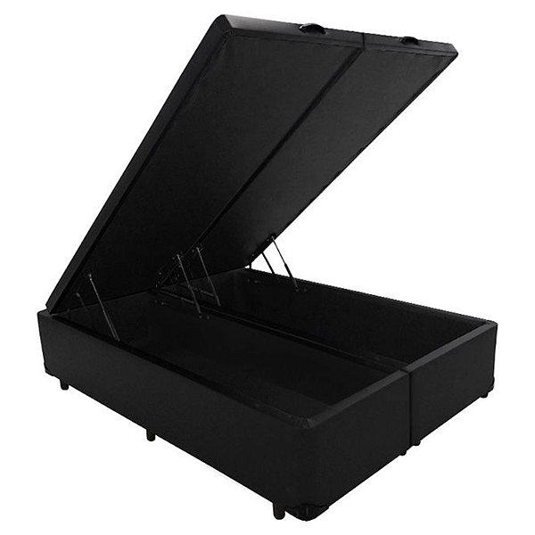 Cama Box Baú Universal Courano Luckspuma 1,58 x 1,98 x 0,39M