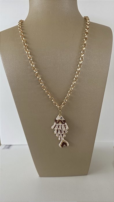 Colar Peixe Handmade