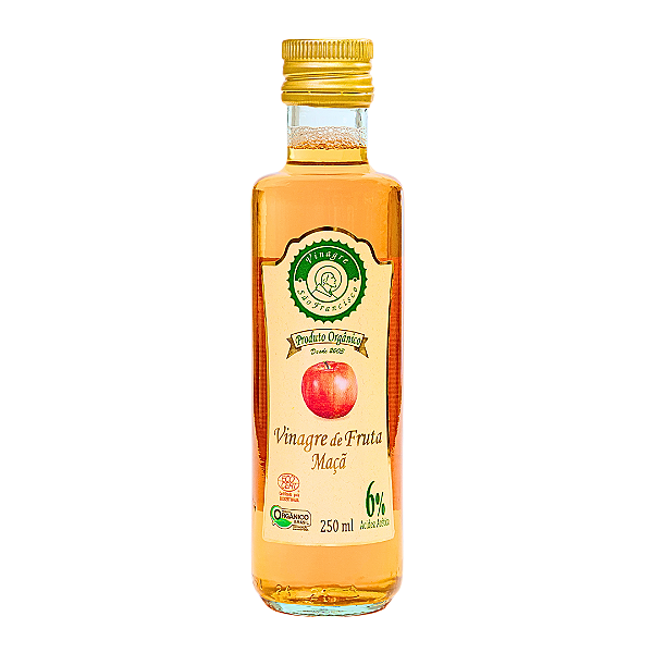 Vinagre De Maçã Orgânico Acidez 6% São Francisco 250 ml