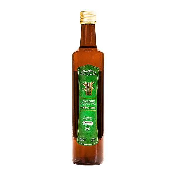 Vinagre Vegetal De Caldo De Cana-De-Açúcar Orgânico Serra Gaúcha 500 ml