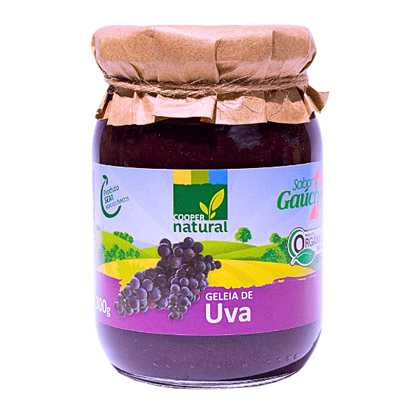 Geleia De Uva Orgânica Coopernatural 300 g