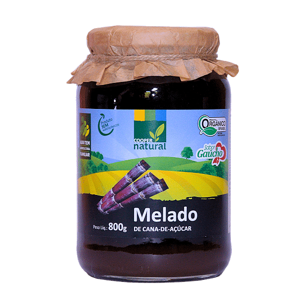 Melado Orgânico Coopernatural 800 g