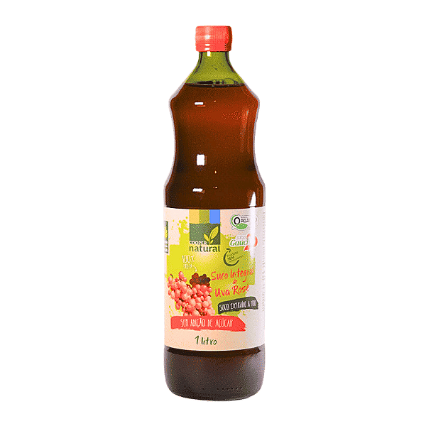 Suco De Uva Rosé Integral Orgânico Coopernatural 1 L