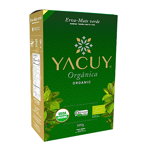 Erva-Mate Orgânica À Vácuo Yacuy 500 g