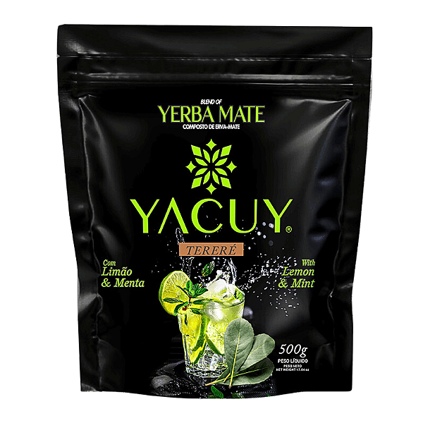 Erva-Mate Tereré Limão E Menta Yacuy 500 g