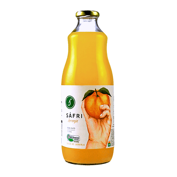 Suco De Laranja Integral Orgânico Sáfri 1 L
