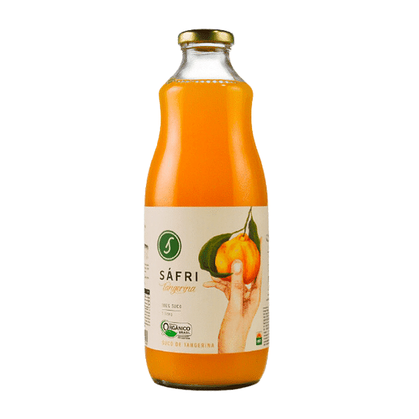 Suco De Tangerina Integral Orgânico Sáfri 1 L