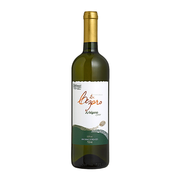 Vinho Branco Seco Niágara Orgânico De Cezaro 750 ml